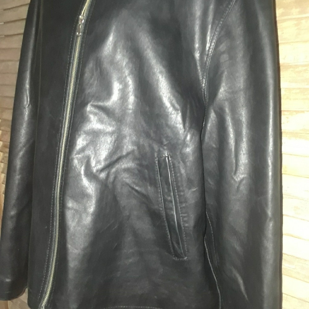NWOT MEN'S ITALIAN LEATHER ZIP - Picture 8 of 8